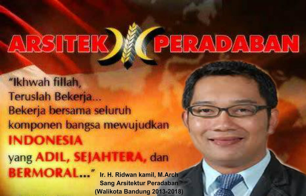 Siapakah Walikotamadya Bandung Ir Ridwan Kamil Mud Rindu Tulisan Islam